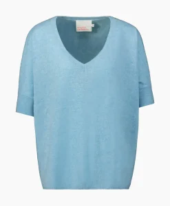Truien^Absolut Cashmere Pullover Kate Licht Blauw