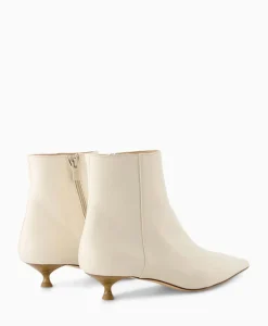 Laarzen^Agl Enkellaars Lenor Bootie Off White
