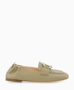 Instappers^Agl Loafer Sheryl Moc Khaki