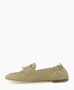Instappers^Agl Loafer Sheryl Moc Khaki