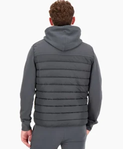 Jassen^Airforce Bodywarmer Padded Donkergrijs