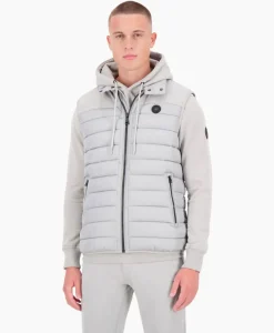 Jassen^Airforce Bodywarmer Padded Grijs