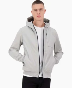 Jassen^Airforce Coat Softshell Grijs