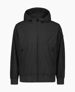Jassen^Airforce Jack Hooded Four-Fay Stretch Zwart