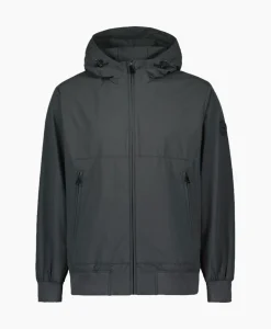 Jassen^Airforce Jack Hooded Four-Fay Stretch Donker Grijs