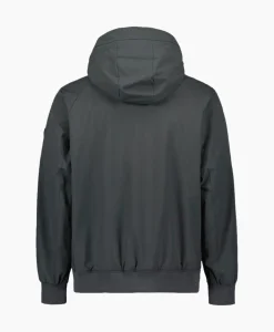 Jassen^Airforce Jack Hooded Four-Fay Stretch Donker Grijs