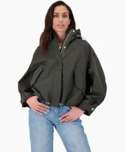 Jassen^Airforce Jack Oversized Softshell Zwart