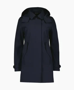 Jassen^Airforce Parka Long Technical Shell Donker Blauw