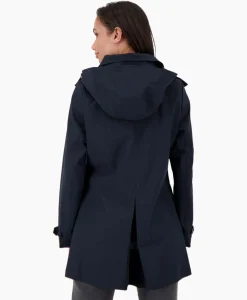 Jassen^Airforce Parka Long Technical Shell Donker Blauw