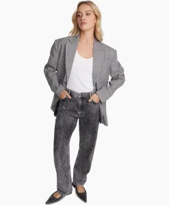 Blazers^Alix The Label Blazer Woven Special Checked Zwart