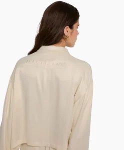 Blouses^Alix The Label Blouse Woven Kimono Sleeve Ecru
