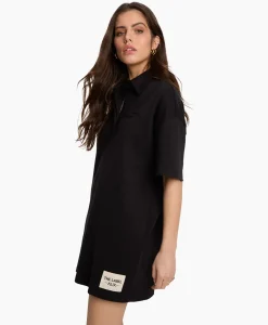Bruiloftskleding^Alix The Label Mini Jurk Knitted Polo Zwart