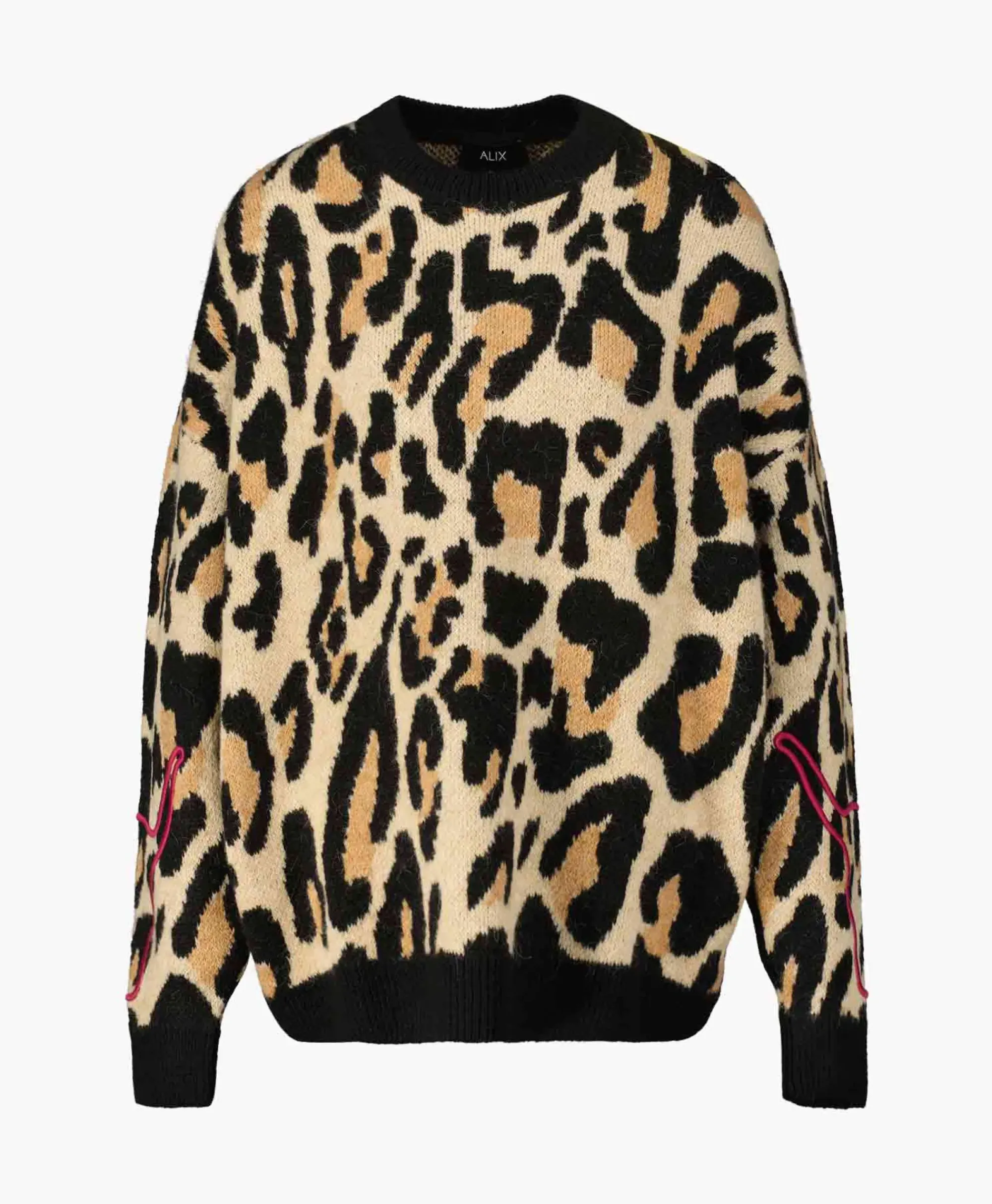 Truien^Alix The Label Pullover Knitted Jaguar Bruin