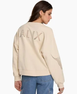 Truien^Alix The Label Pullover Knitted Mesh Ecru
