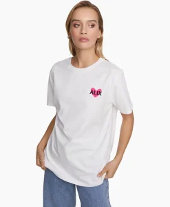 T-Shirts & Tops^Alix The Label T-Shirt Korte Mouw Knitted Alix Heart Off White