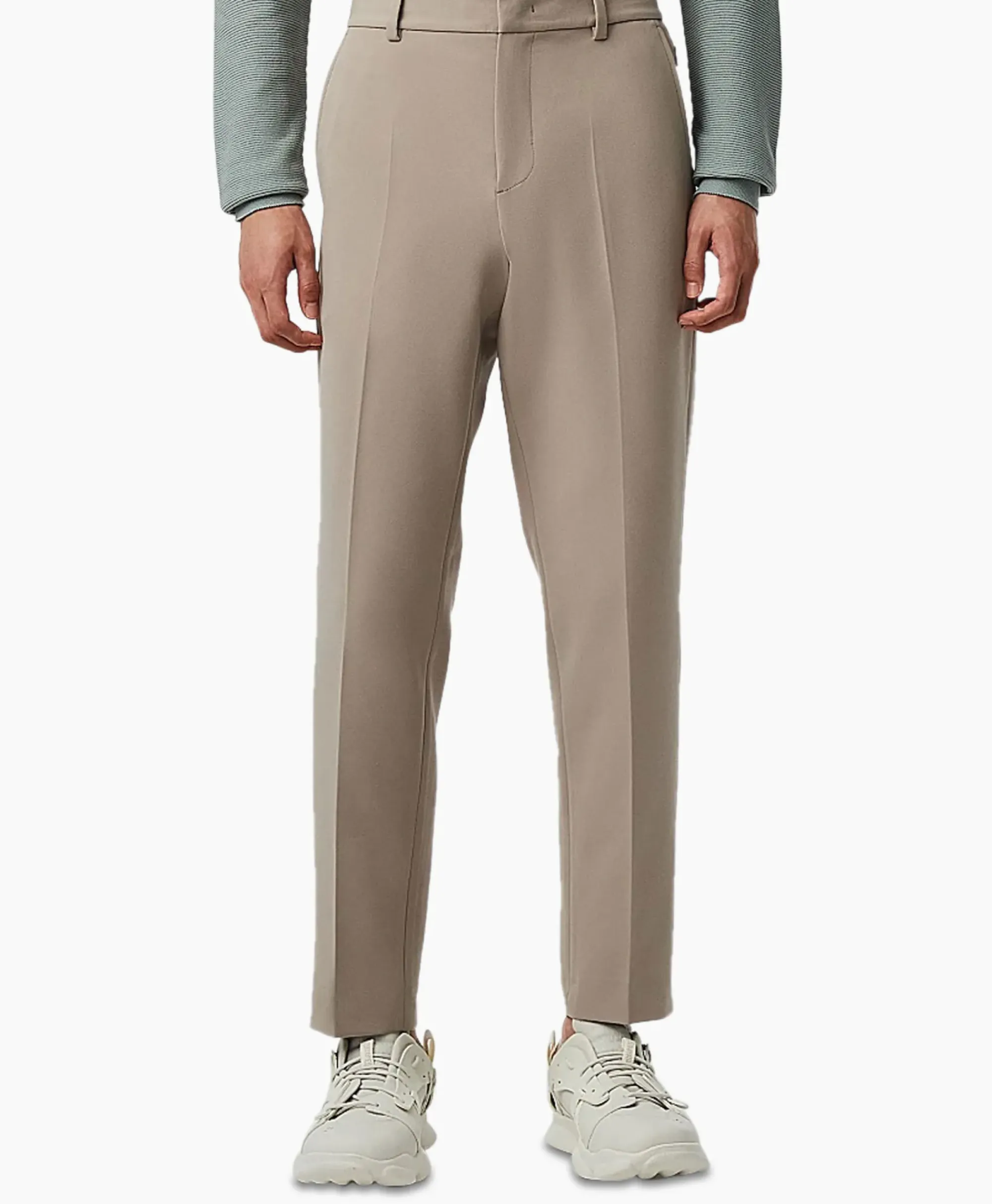 Broeken^Alpha Tauri Broek Pelan Zand