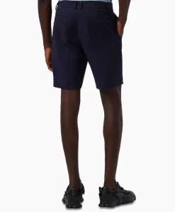 Broeken^Alpha Tauri Korte Broek Pelsh Donker Blauw