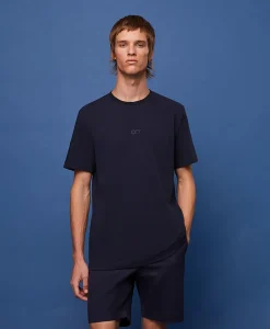 T-Shirts^Alpha Tauri T-Shirt Korte Mouw Ata Janso Blauw