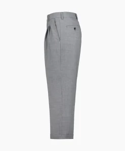 Broeken^Ami Paris Broek Carott Fit Antraciet
