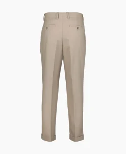 Broeken^Ami Paris Broek Carott Fit Taupe
