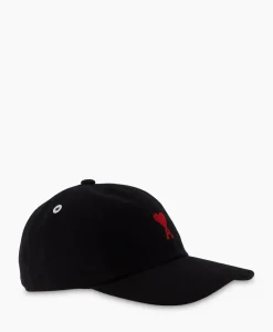 Petten^Ami Paris Hoed/Pet Adc Embroideryzwart