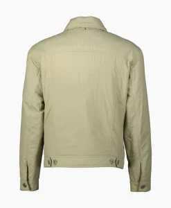 Jassen^Ami Paris Jack Padded Trucker Zand