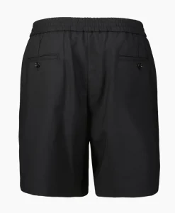 Broeken^Ami Paris Korte Broek Elasticated Waist Zwart