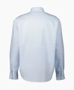 Overhemden^Ami Paris Overhemd Boxy Fit Licht Blauw