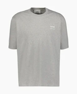 T-Shirts^Ami Paris T-Shirt Korte Mouw Ami Am Antraciet