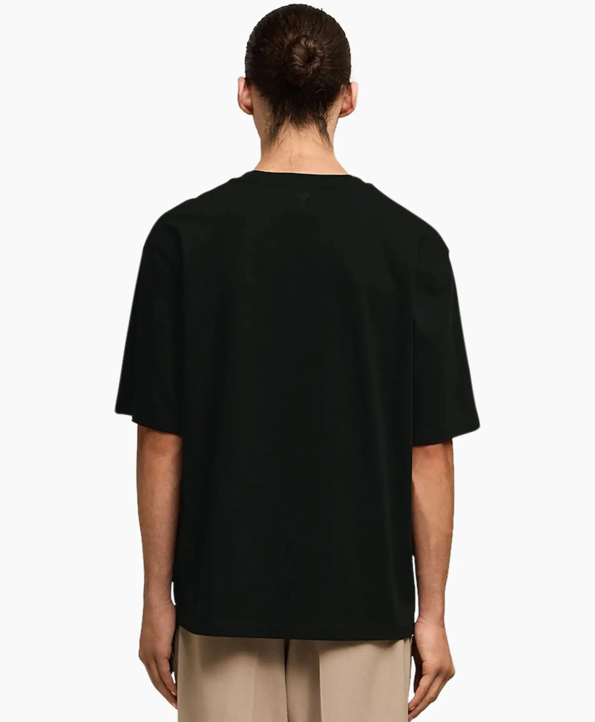 T-Shirts^Ami Paris T-Shirt Korte Mouw Ami Am Zwart