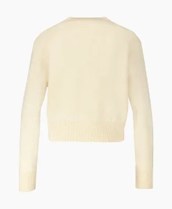 Vesten^Ami Paris Vest Red Adc Cardigan Beige