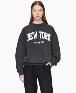 Truien^Anine Bing Sweater Ramona New York Zwart