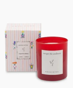 Lifestyle^Anna+nina Kaars Escape The Ordinary Scented Candle Rood
