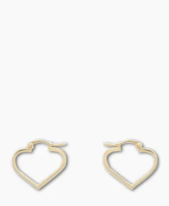 Sieraden^Anna+nina Oorbellen Funky Love Small Hoop Goud