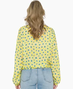 Blouses^Anna Van Toor Blouse 43A05-03377 Licht Groen