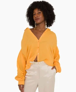 T-Shirts & Tops^Anna Van Toor Blouse 17A05-03268-1 Oranje