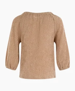 T-Shirts & Tops^Anna Van Toor Blouse 26A05-03373 Zand