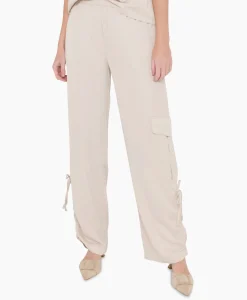 Broeken^Anna Van Toor Broek 43A02-03183 Beige