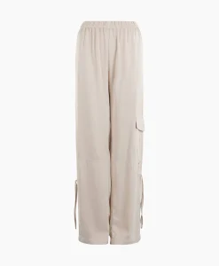 Broeken^Anna Van Toor Broek 43A02-03183 Beige