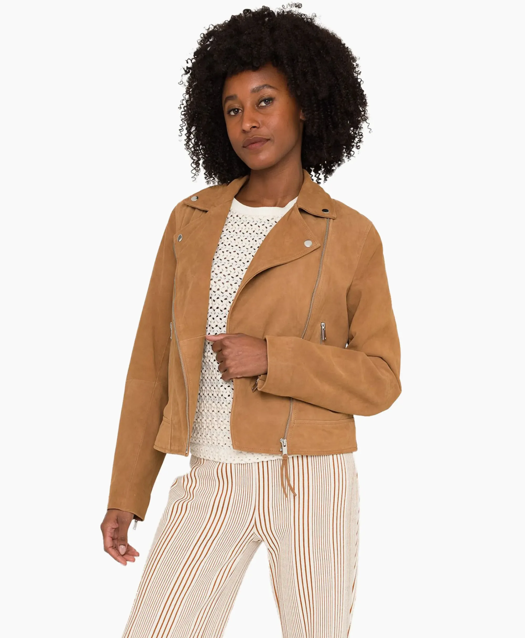 Gilets^Anna Van Toor Gilet 12A01-02669 Bruin