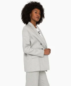 Gilets^Anna Van Toor Gilet 33A01-02610 Zilver