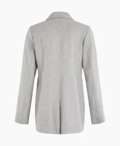 Gilets^Anna Van Toor Gilet 33A01-02610 Zilver