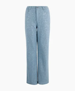 Broeken^Anna Van Toor Jeans 17A02-03178A Blauw