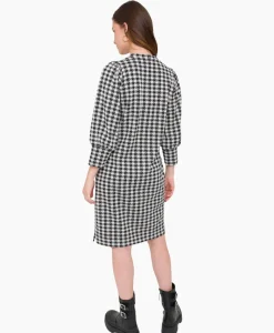 Jurken^Anna Van Toor Jurk 26A06-03631 Zwart