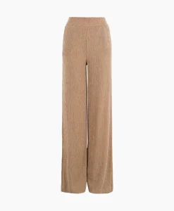 Broeken^Anna Van Toor Pantalon 26A02-03204 Zand