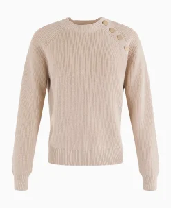 Truien^Anna Van Toor Pullover 21A09-02822 Beige