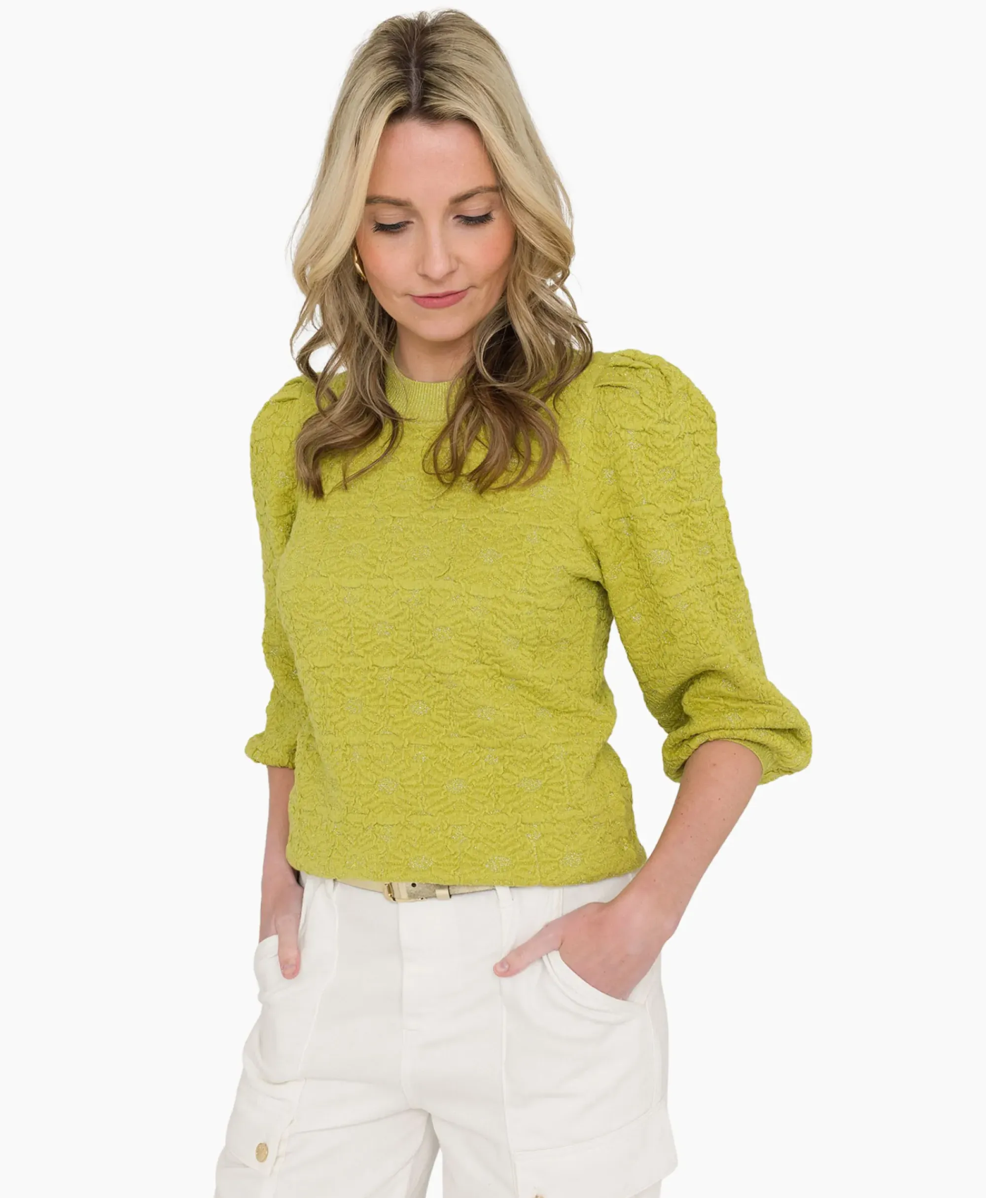 Truien^Anna Van Toor Pullover 34A09-02850 Groen