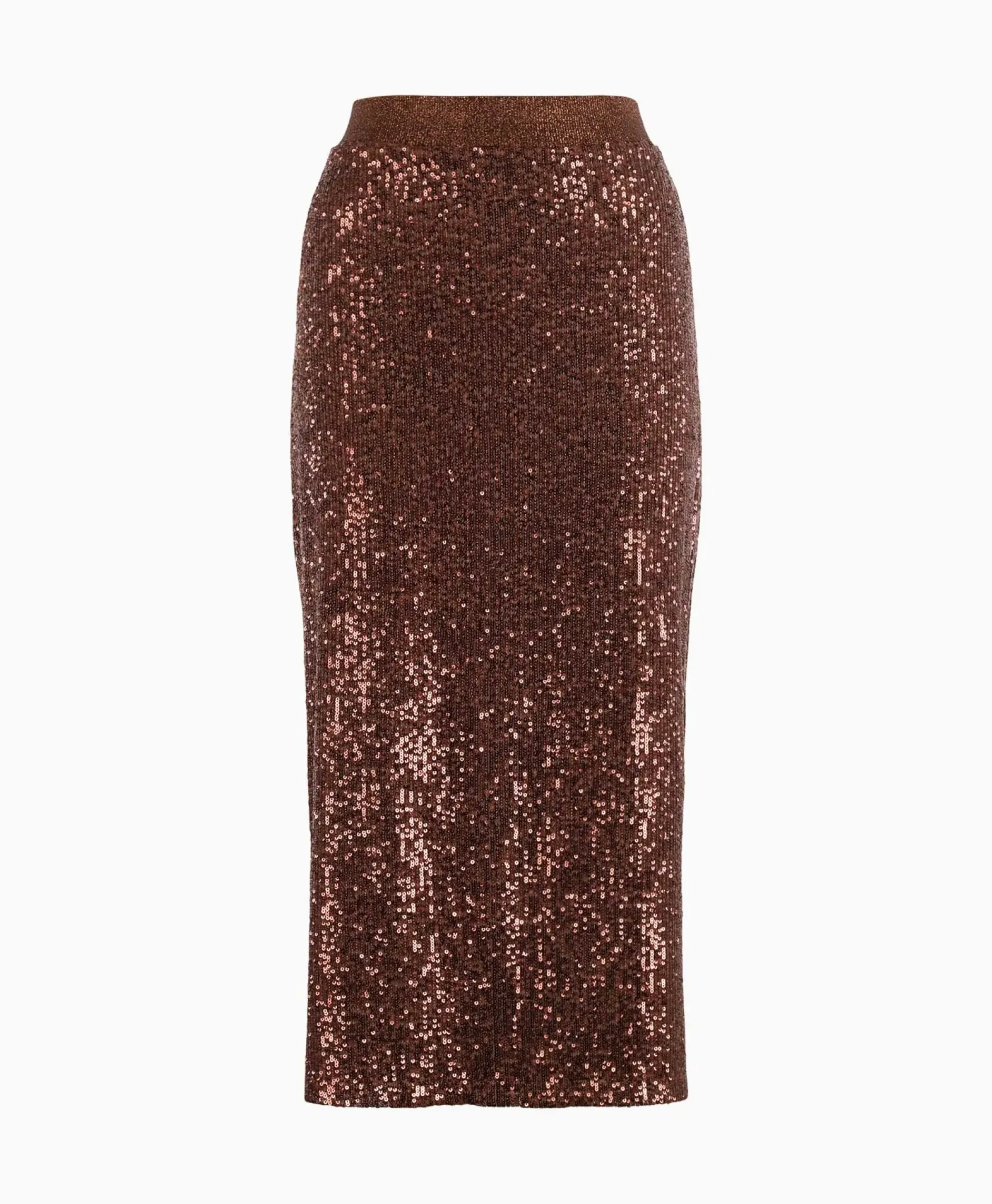 Rokken^Anna Van Toor Rok 74A03-02616B Brons