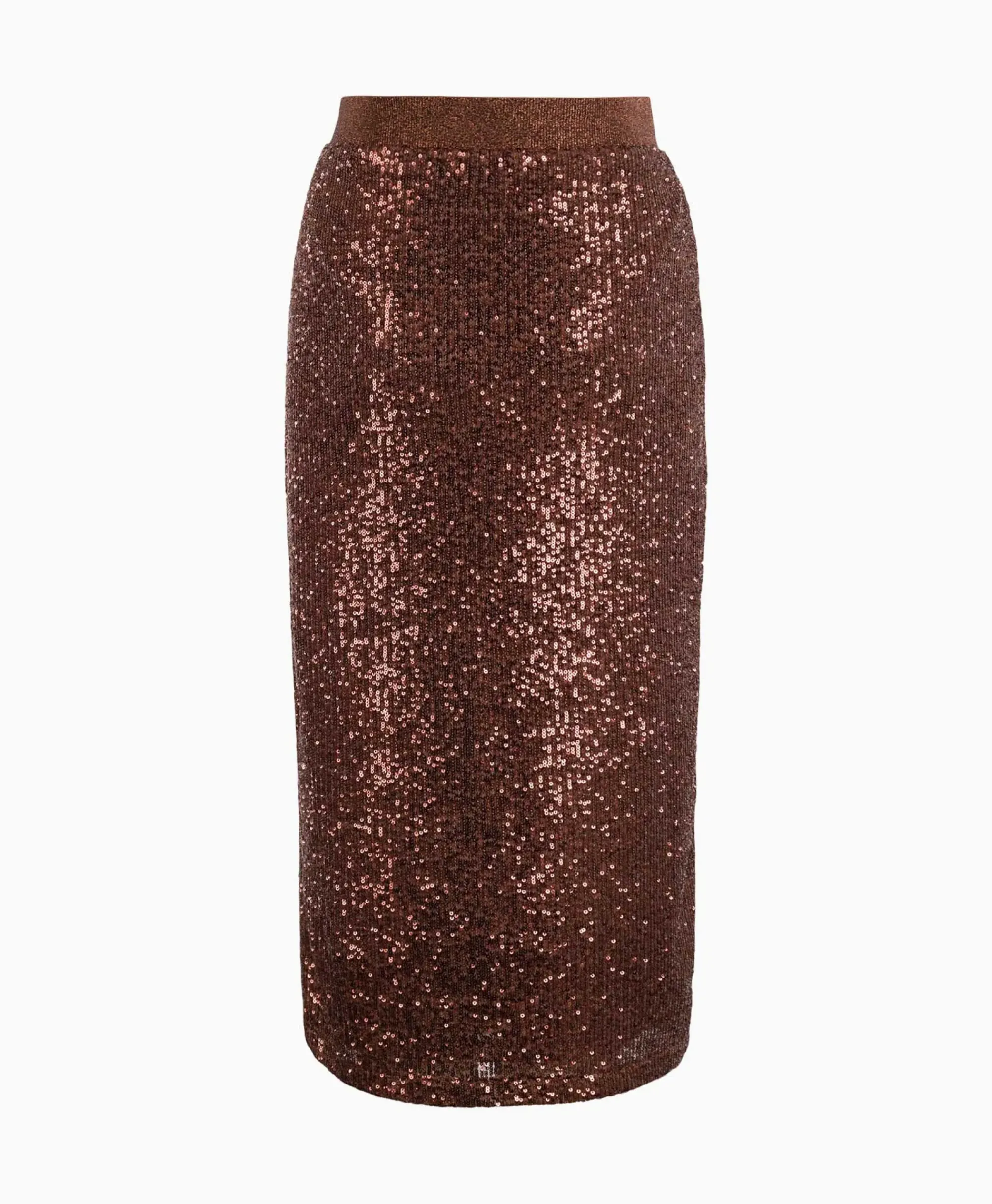 Rokken^Anna Van Toor Rok 74A03-02616B Brons