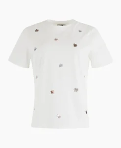 T-Shirts & Tops^Anna Van Toor T-Shirt Korte Mouw 08A04-03629 Off White